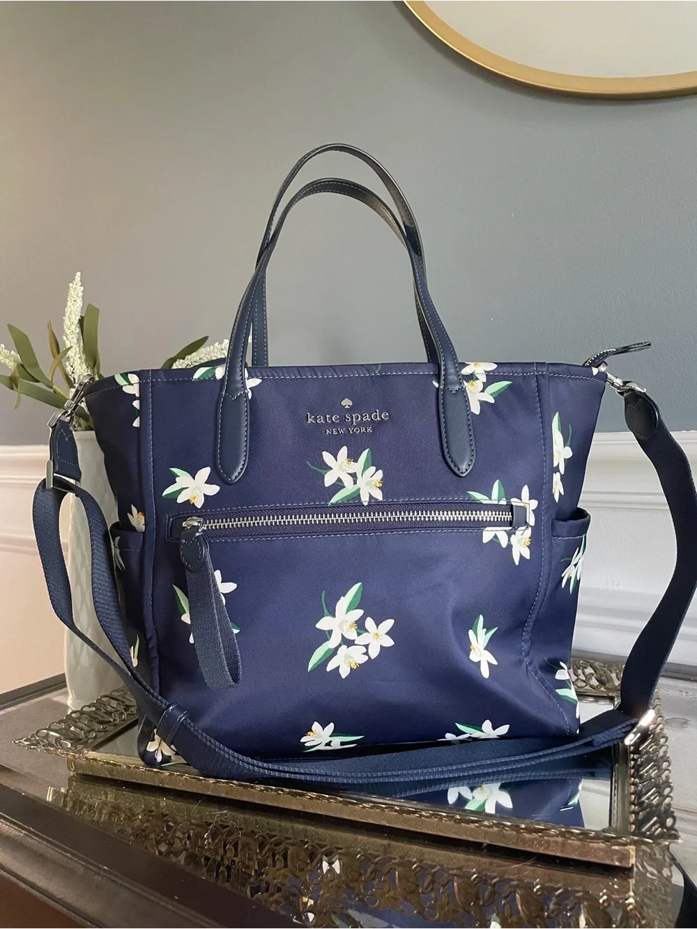 Kate Spade Chelsea Orange Toss satchel_6
